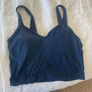 Women's Navy Blue Align Lululemon top